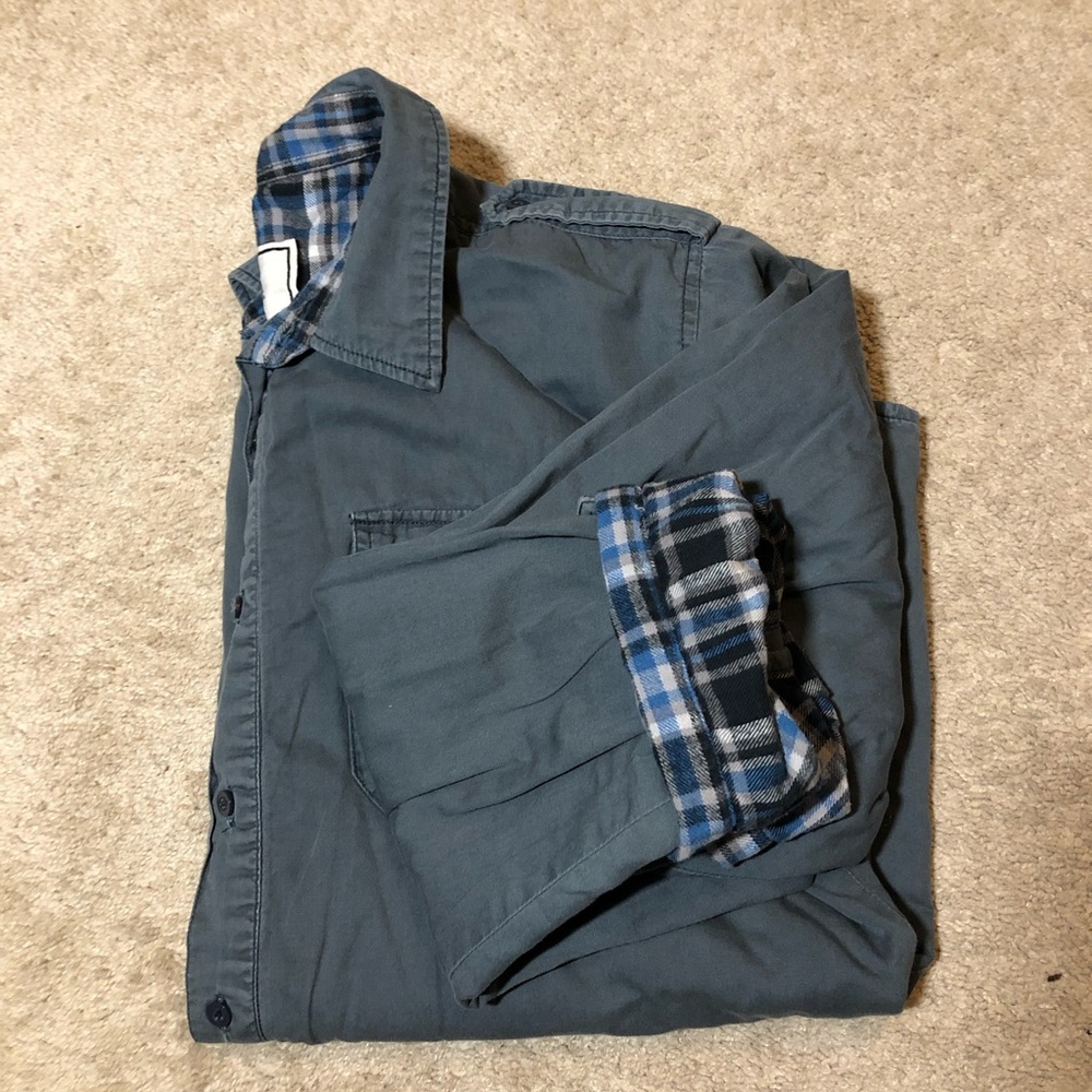 Flannel-Lined button down